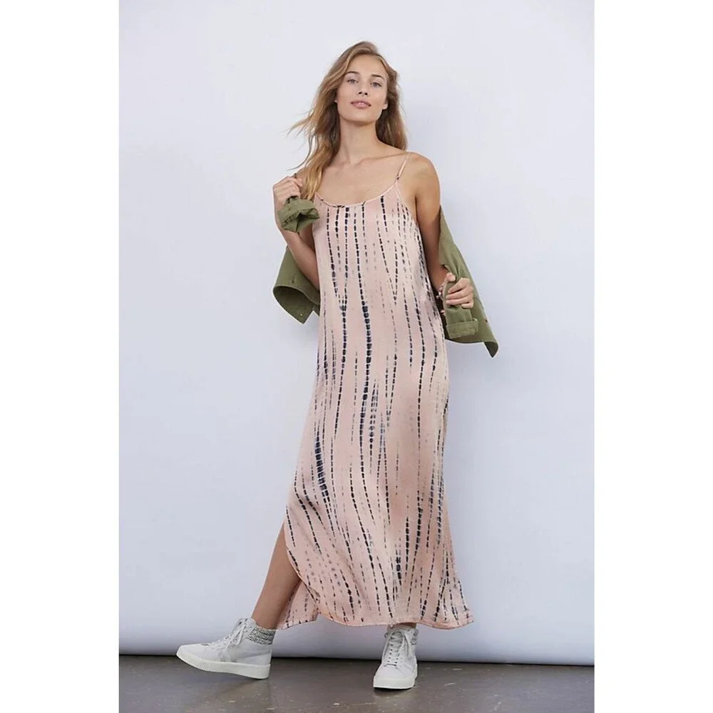 Norblack Norwhite Kyara Tie-Dye Maxi Dress